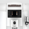 Jura E8 Bean To Cup Coffee Machine Piano White