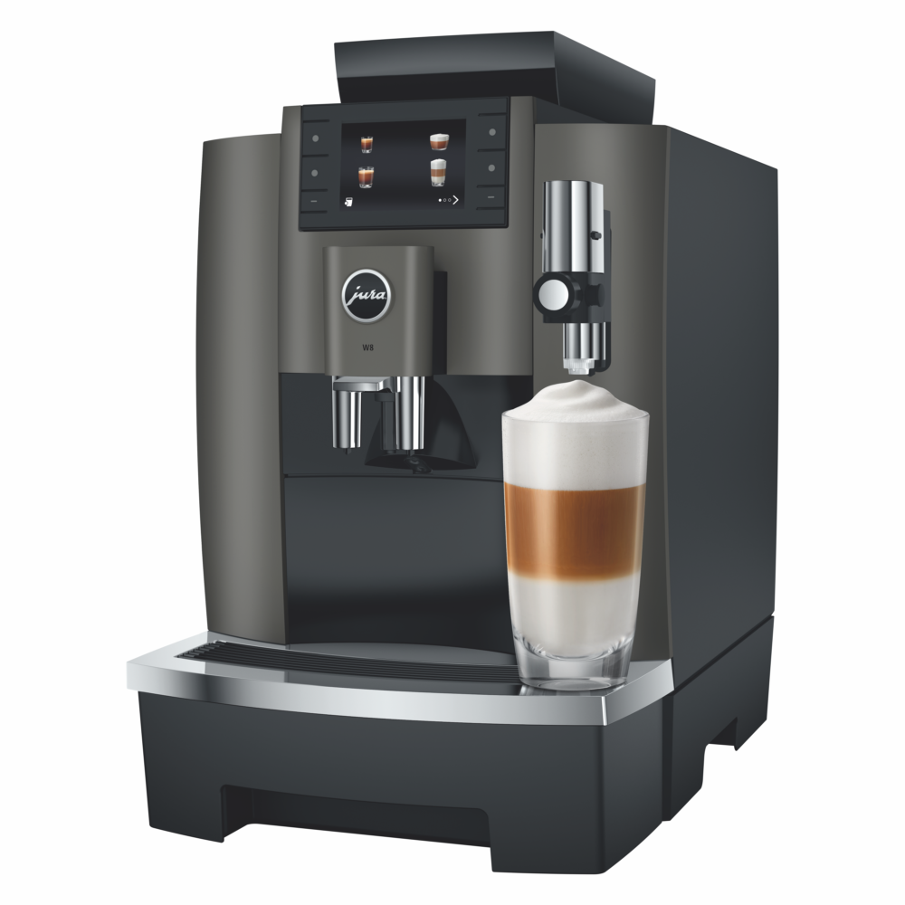 Jura W8 Professional Automatic Coffee Machine Bean To Cup