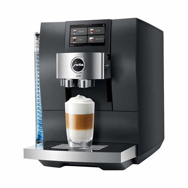 Jura Z10 Aluminium Black Automatic Coffee Machine - Hot & Cold Brew - Hot Chocolate (2026)