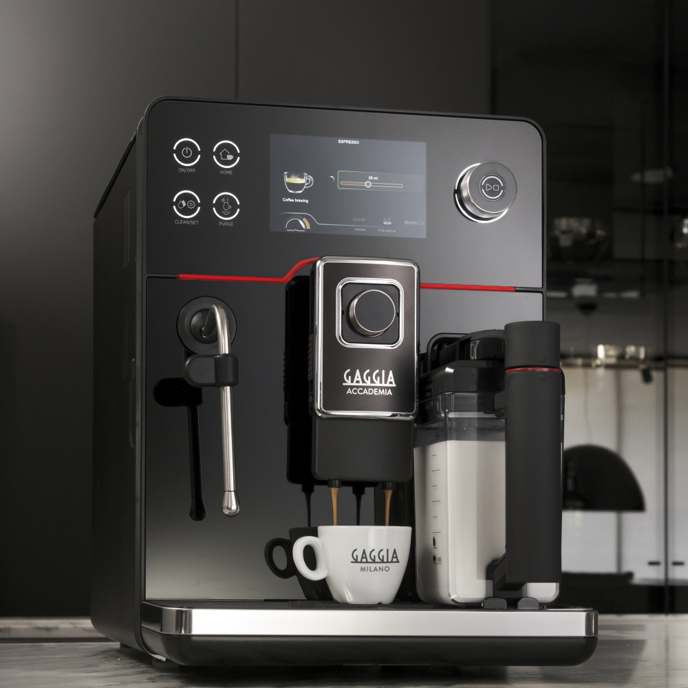 Gaggia Accademia Black <br> Bean to Cup Coffee Machine - Image 2