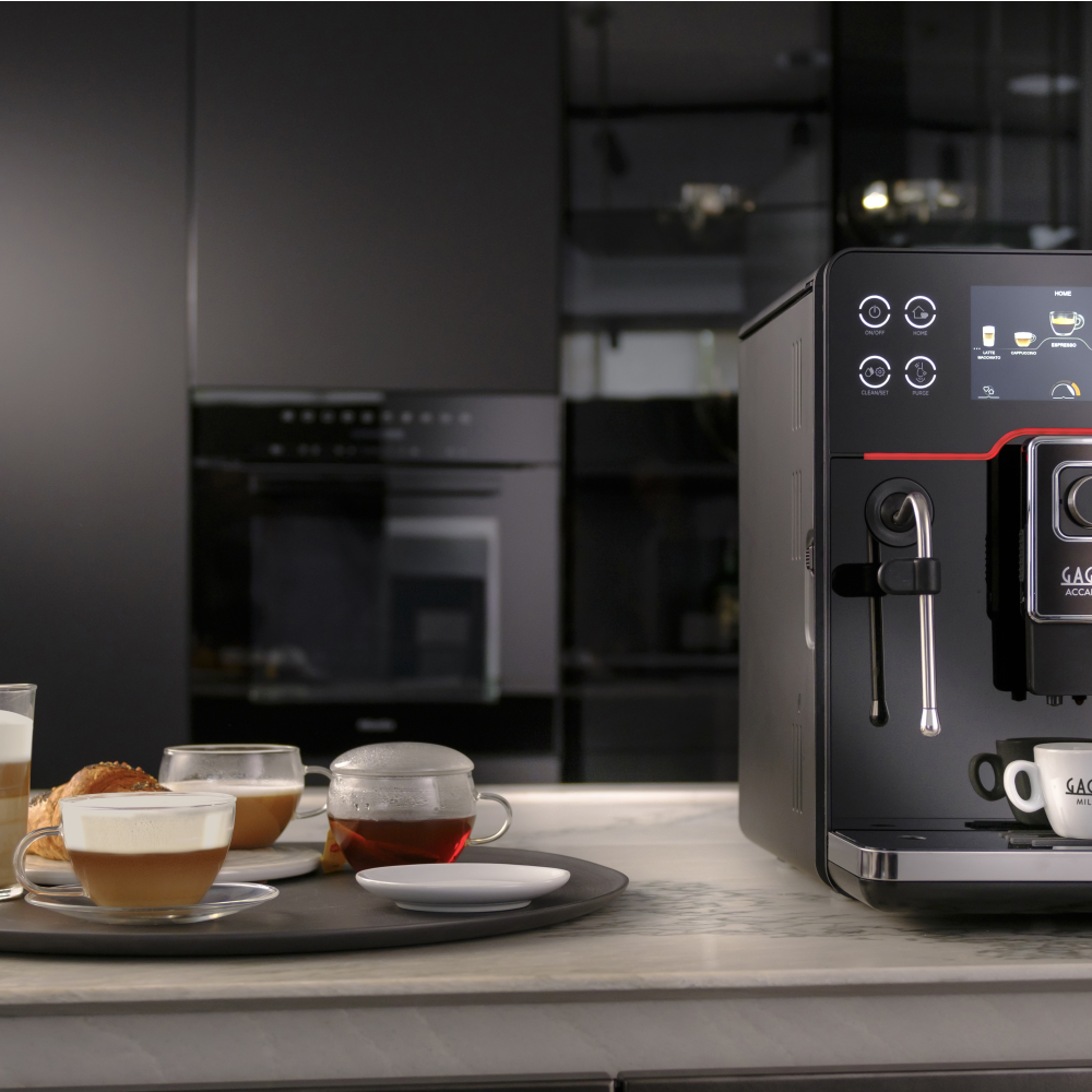 Gaggia Accademia Black <br> Bean to Cup Coffee Machine - Image 6