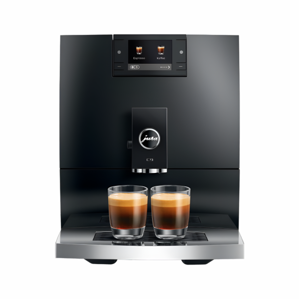 JURA C9 Piano Black Automatic Coffee Machine + Jura Glass Milk Container - Image 4