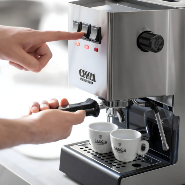 Gaggia Classic E24 Home Espresso Machine – Professional Stainless Steel Espresso Maker - Image 4