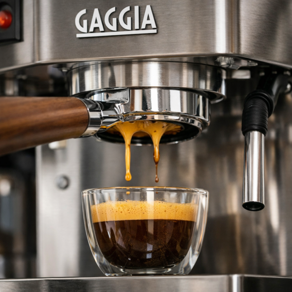 Presso Walnut Bottomless Portafilter 58mm For Gaggia – Professional Naked Portafilter - Image 2