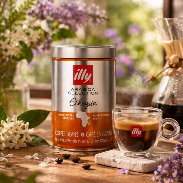 Illy Arabica Selection Ethiopia Coffee Beans 250g – Light Medium Roast - Image 2