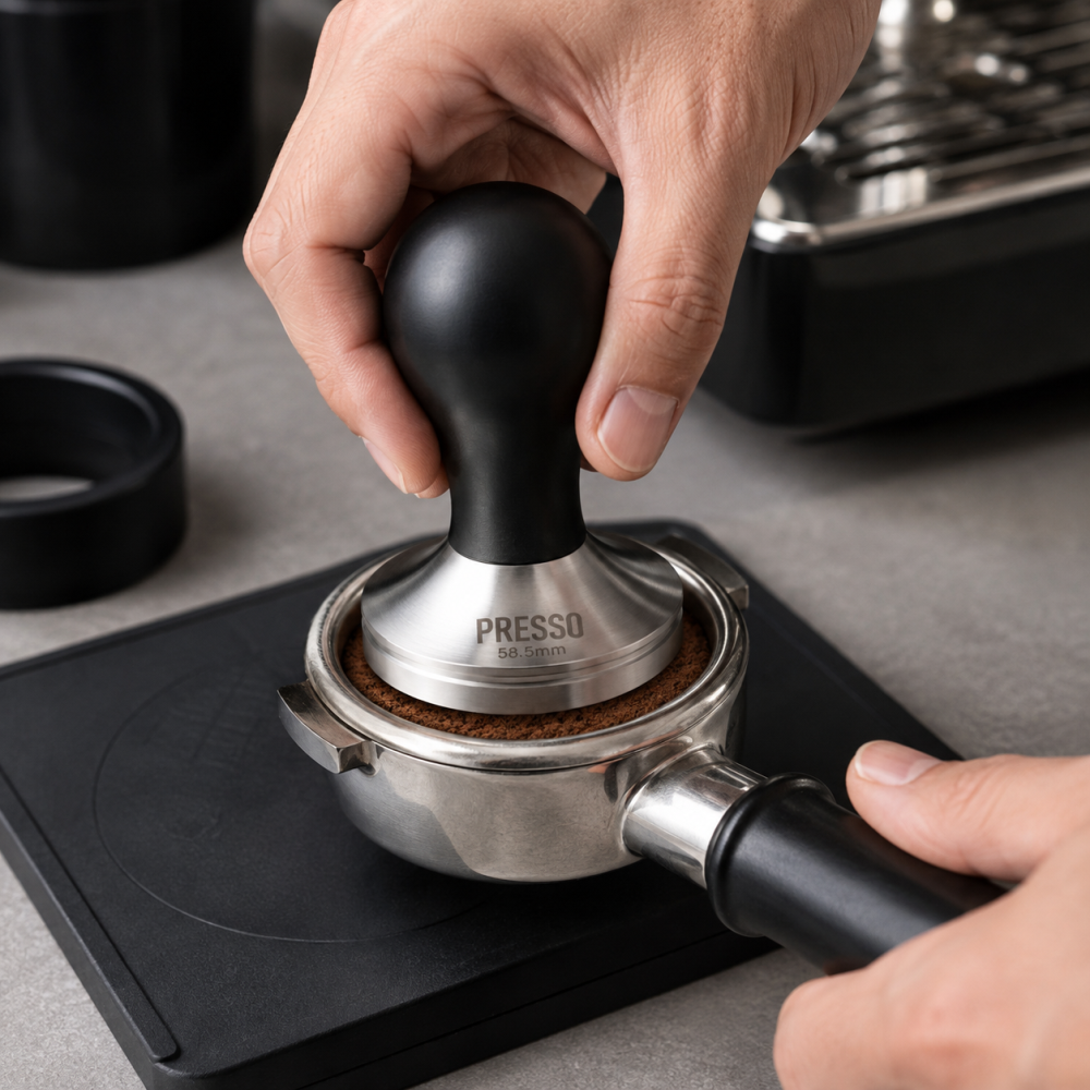 Presso 58.5mm Precision Coffee Tamper Black - Image 2