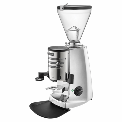 Mazzer Super Jolly Timer Up Commercial Espresso Coffee Grinder - Silver